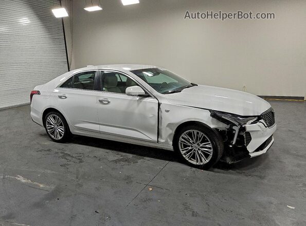 1G6DF5RK2P0119487 2023 CADILLAC CT4 Белый Передняя правая четверть
