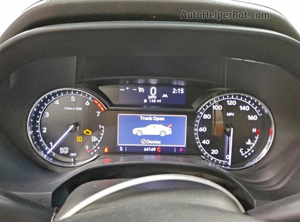 1G6DF5RK2P0119487 2023 CADILLAC CT4 Белый Вид щитка приборов