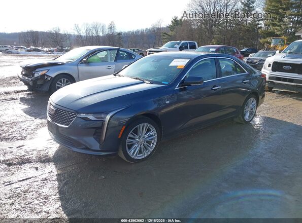 1G6DF5RK5M0134058 2021 CADILLAC CT4 Blue Przód lewy