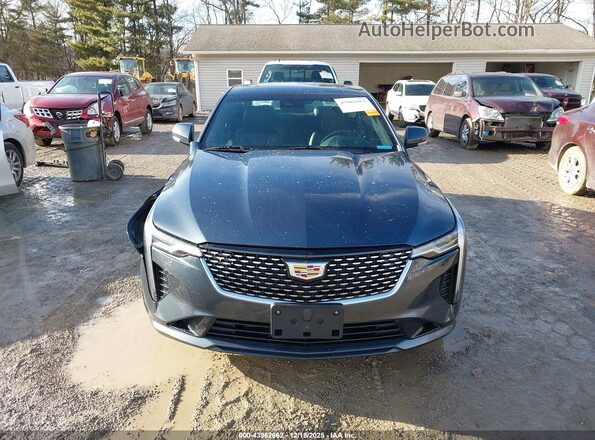 1G6DF5RK5M0134058 2021 CADILLAC CT4 Blue Widok zestawu wskaźników