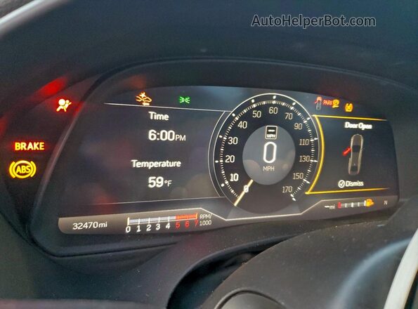1G6DF5RK5R0103514 2024 CADILLAC CT4 Black Instrument cluster view