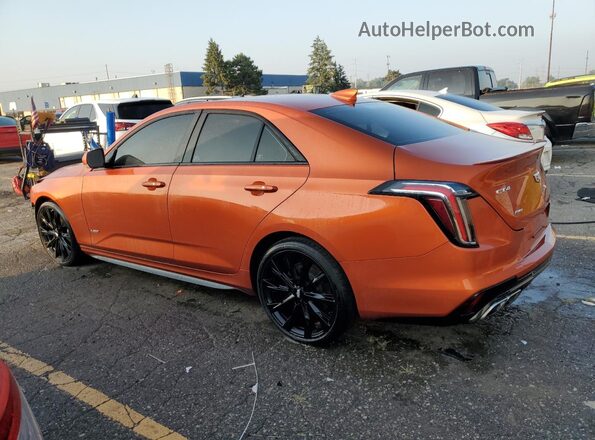 1G6DH5RL8N0121633 2022 CADILLAC CT4 Оранжевый Задняя левая четверть