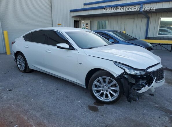 1G6DM5RK7L0124507 2020 CADILLAC CT5 Белый Передняя правая четверть