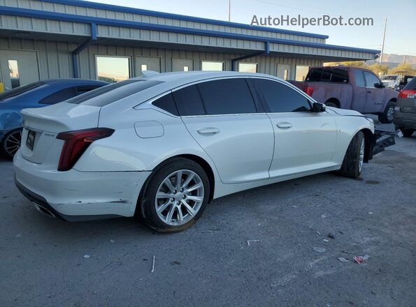 1G6DM5RK7L0124507 2020 CADILLAC CT5 Белый Задняя правая четверть