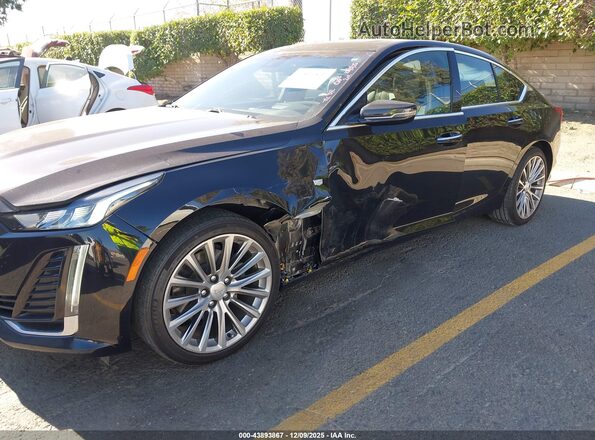 1G6DN5RW3M0130709 2021 CADILLAC CT5 Black Front view