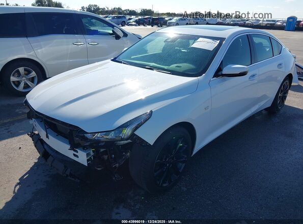 1G6DN5RW8M0143259 2021 CADILLAC CT5 White Front left