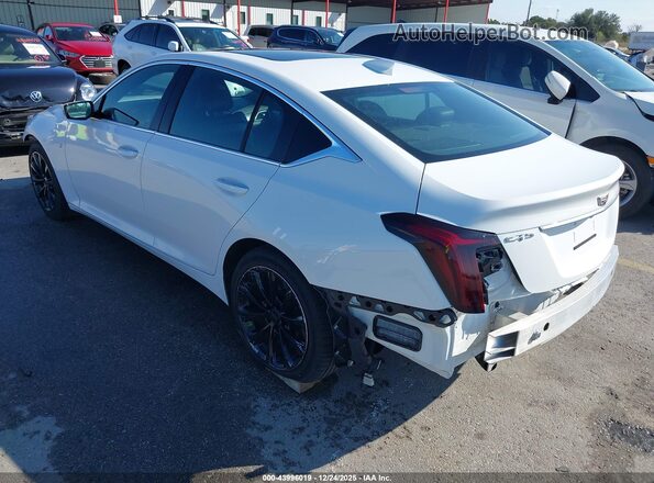 1G6DN5RW8M0143259 2021 CADILLAC CT5 White Rear left