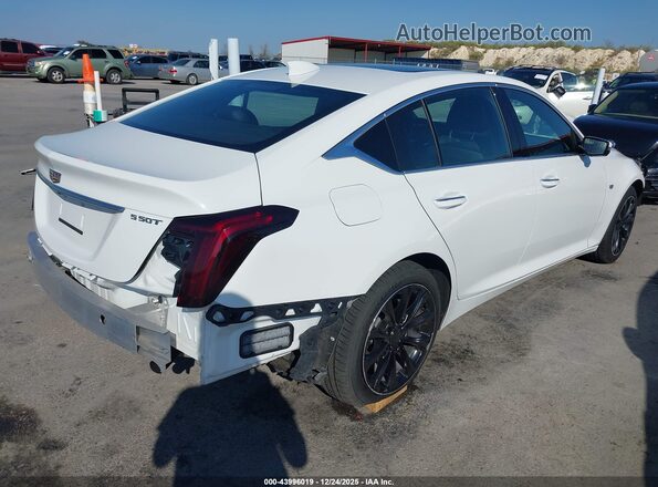 1G6DN5RW8M0143259 2021 CADILLAC CT5 White Rear right