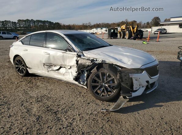 1G6DP5RK4P0144310 2023 CADILLAC CT5 Белый Передняя правая четверть