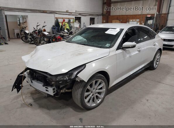 1G6DP5RKXM0113476 2021 CADILLAC CT5 White Przód lewy