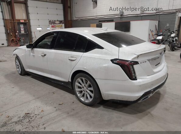 1G6DP5RKXM0113476 2021 CADILLAC CT5 White Tył lewy