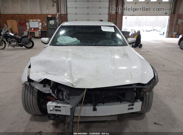 1G6DP5RKXM0113476 2021 CADILLAC CT5 White Widok zestawu wskaźników