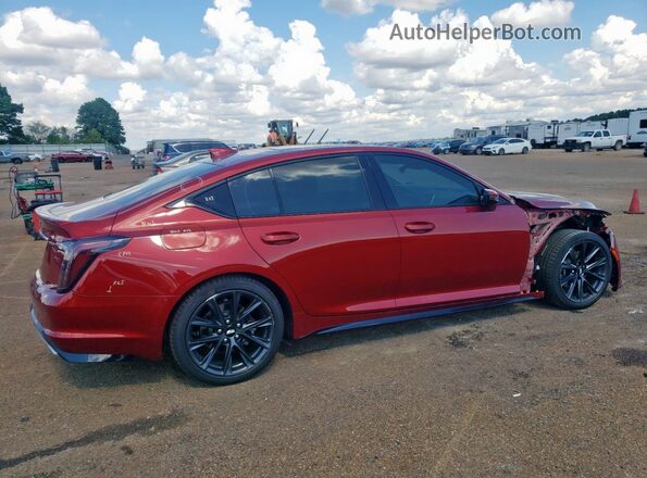 1G6DP5RKXP0120030 2023 CADILLAC CT5 Red Հետևի աջ