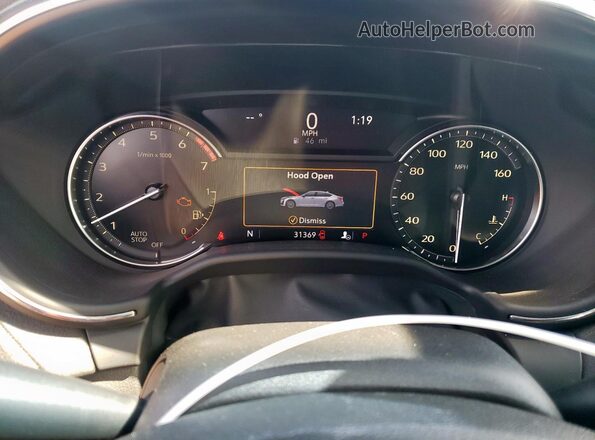 1G6DP5RKXP0120030 2023 CADILLAC CT5 Red Սարքավորումների վահանակի տեսք