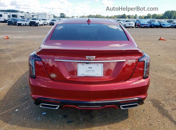 1G6DP5RKXP0120030 2023 CADILLAC CT5 Red Հետևի տեսք