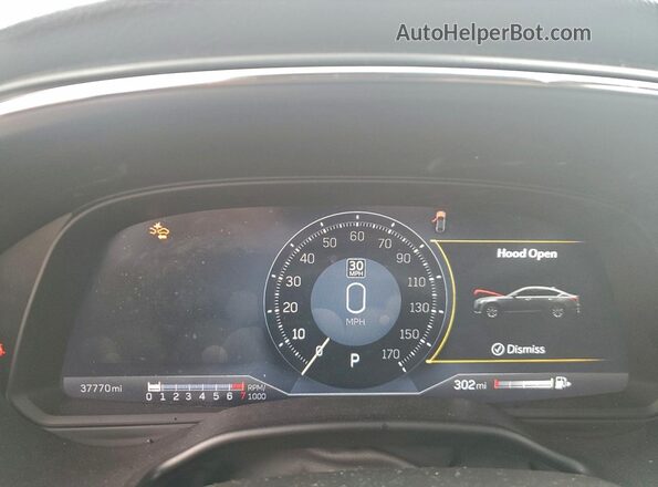 1G6DS5RK8P0116797 2023 CADILLAC CT5 Black Вид щитка приладів