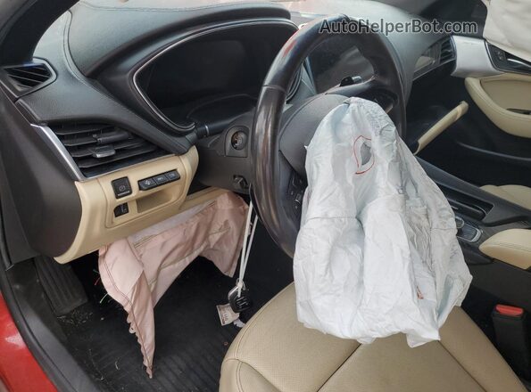 1G6DT5RW7N0124158 2022 CADILLAC CT5 Burgundy Вид панелі приладів