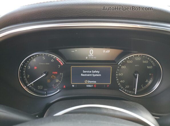 1G6DU5RK4M0105740 2021 CADILLAC CT5 Черный Вид щитка приборов