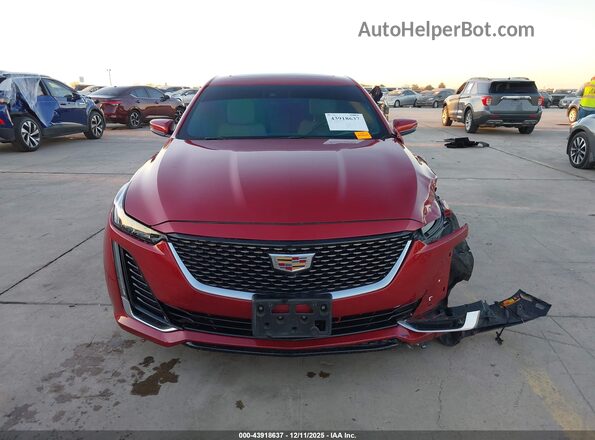 1G6DW5RK2L0140513 2020 CADILLAC CT5 Red Widok zestawu wskaźników