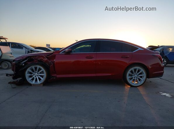1G6DW5RK2L0140513 2020 CADILLAC CT5 Red Widok wnętrza 360 stopni