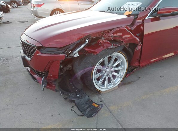 1G6DW5RK2L0140513 2020 CADILLAC CT5 Red Widok z przodu