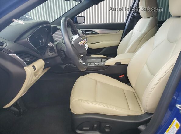 1G6DW5RK2R0128662 2024 CADILLAC CT5 Blue Widok wnętrza z przodu