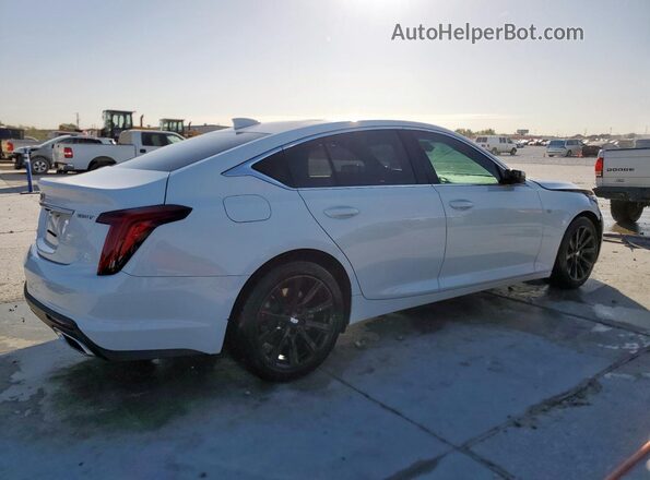 1G6DW5RKXM0133763 2021 CADILLAC CT5 White Trasero derecho