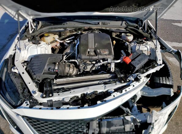 1G6DW5RKXM0133763 2021 CADILLAC CT5 White Vista interior trasera