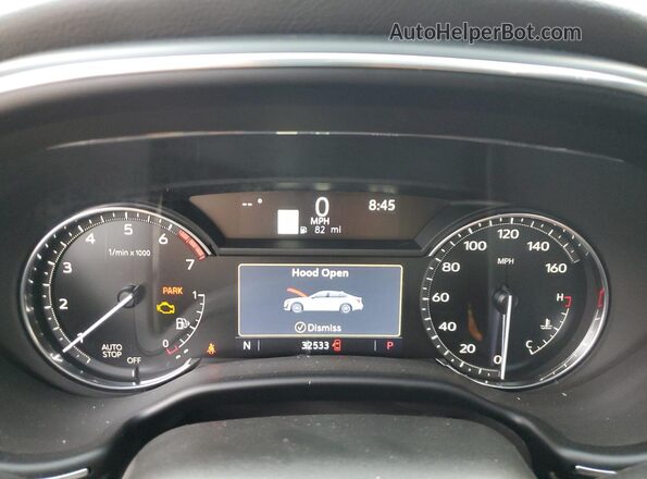 1G6DX5RK7M0119073 2021 CADILLAC CT5 White ხელსაწყოთა პანელის ხედი