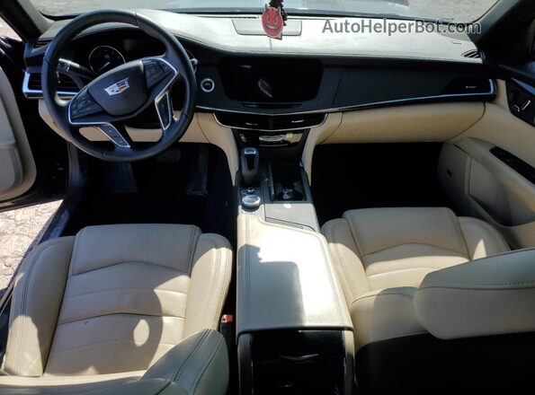 1G6KB5RS6LU107638 2020 CADILLAC CT6 Угольный Вид панели приборов