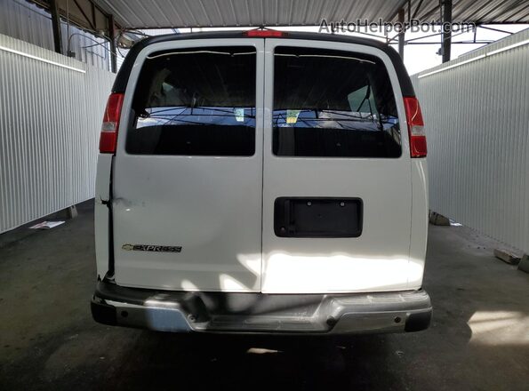 1GAZGPFP9S1218881 2025 CHEVROLET EXPRESS White Rear view