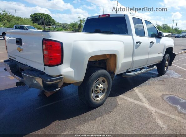 1GC2CUEG8GZ157066 2016 CHEVROLET SILVERADO White Задня права чверть