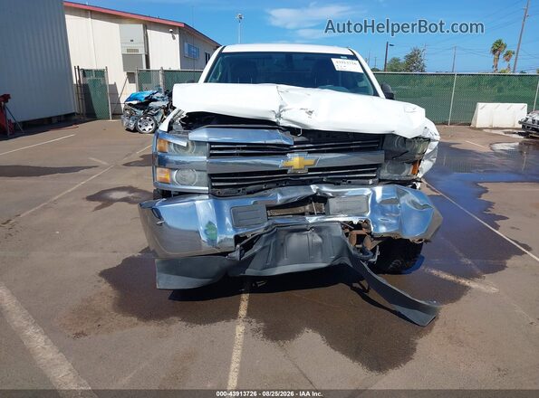 1GC2CUEG8GZ157066 2016 CHEVROLET SILVERADO White Вид щитка приладів