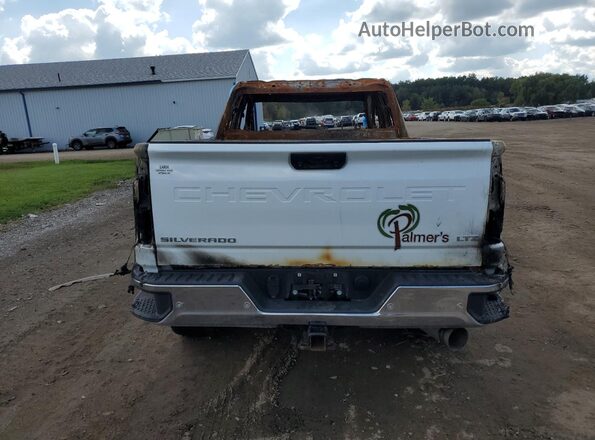 1GC2YPEYXNF301095 2022 CHEVROLET SILVERADO White Հետևի տեսք