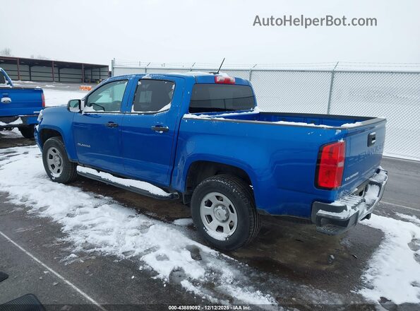 1GCGSBEA2N1320718 2022 CHEVROLET COLORADO Синий Задняя левая четверть