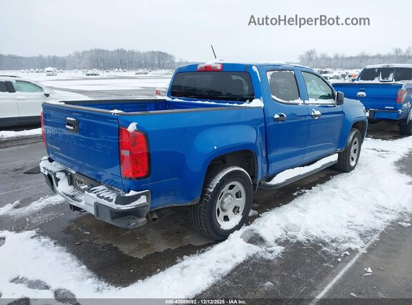 1GCGSBEA2N1320718 2022 CHEVROLET COLORADO Синий Задняя правая четверть