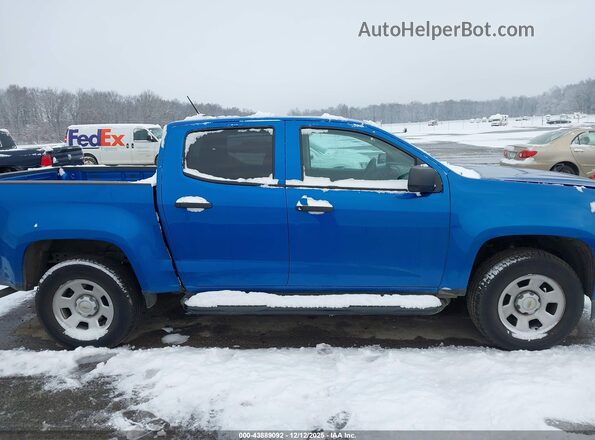 1GCGSBEA2N1320718 2022 CHEVROLET COLORADO Синий Вид задней части салона