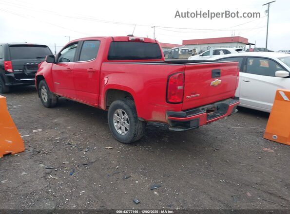 1GCGSBEA4L1113745 2020 CHEVROLET COLORADO Red Задня ліва чверть