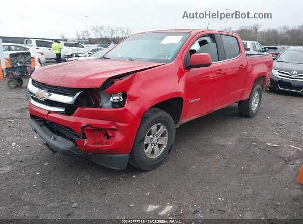 1GCGSBEA4L1113745 2020 CHEVROLET COLORADO Red Передня ліва чверть