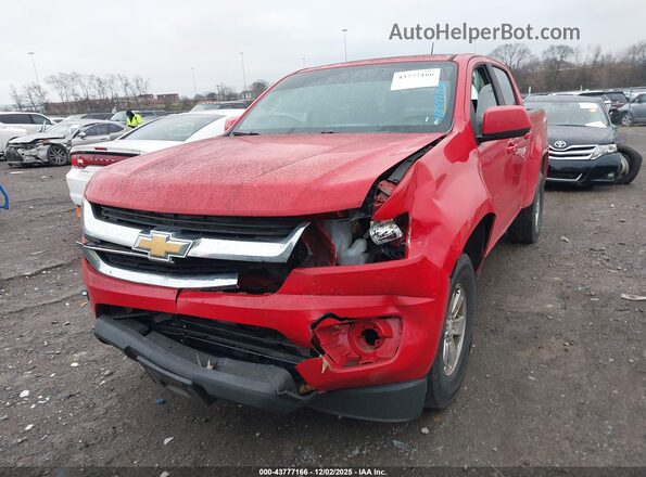 1GCGSBEA4L1113745 2020 CHEVROLET COLORADO Red Вид спереду