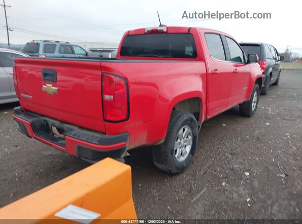 1GCGSBEA4L1113745 2020 CHEVROLET COLORADO Red Задня права чверть