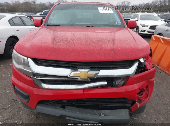 1GCGSBEA4L1113745 2020 CHEVROLET COLORADO Red Вид щитка приладів