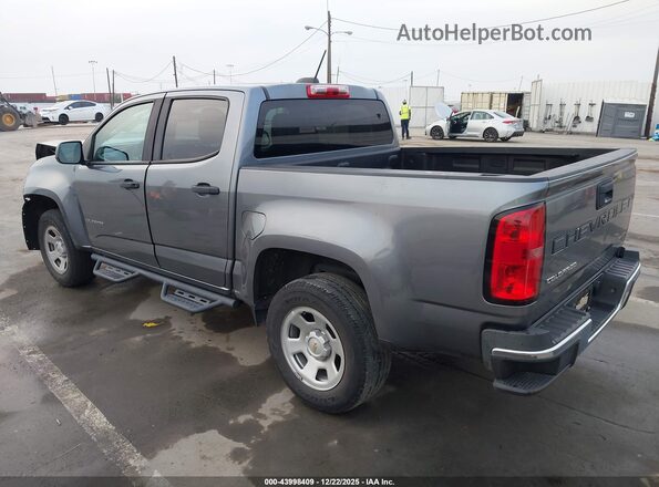 1GCGSBEA6N1268574 2022 CHEVROLET COLORADO Серый Задняя левая четверть
