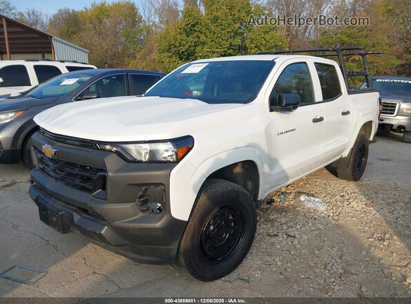 1GCGSBEC5P1154845 2023 CHEVROLET COLORADO White Передня ліва чверть