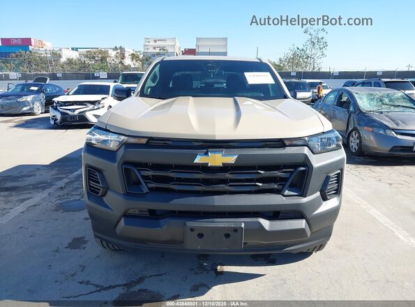 1GCGSBEC7R1145485 2024 CHEVROLET COLORADO Cream Vista del cuadro de instrumentos