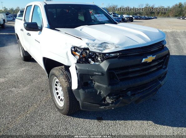 1GCGSBEC8R1257387 2024 CHEVROLET COLORADO White Դիմացի տեսք
