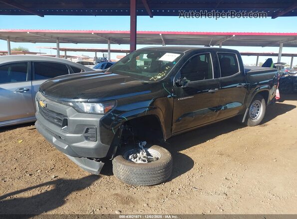 1GCGSBEC8R1303364 2024 CHEVROLET COLORADO Черный Передняя левая четверть