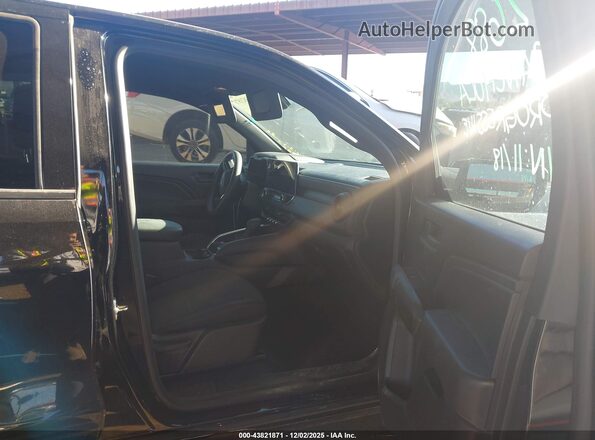 1GCGSBEC8R1303364 2024 CHEVROLET COLORADO Черный Вид салона спереди