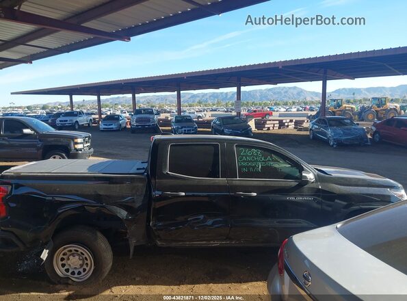 1GCGSBEC8R1303364 2024 CHEVROLET COLORADO Черный Вид задней части салона