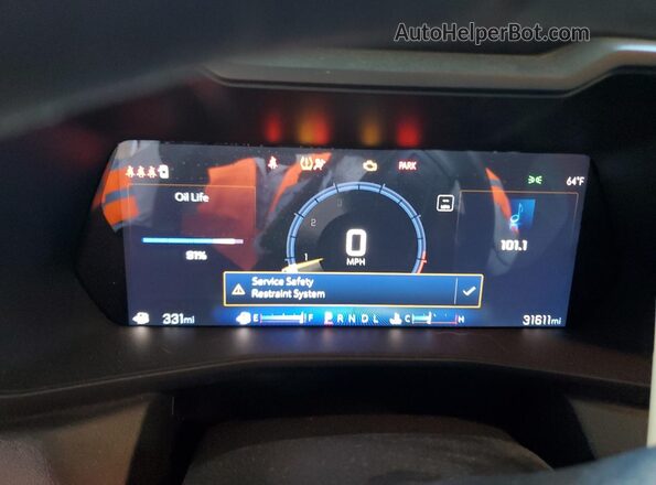 1GCGSBEC9R1110821 2024 CHEVROLET COLORADO Gray Widok zestawu wskaźników